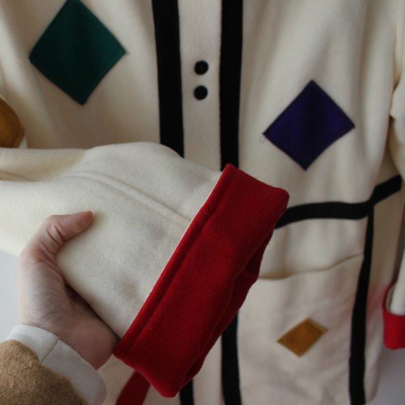 Vintage International Scene Funky Wool Coat - Picture 7 of 15